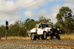 Coal dust and container in Australia